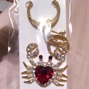 Crab Keychain Accessorie